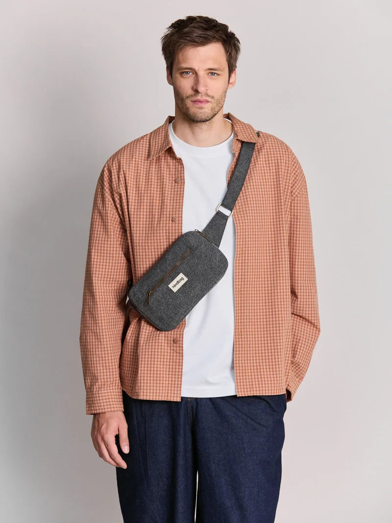 Sac banane Harry - Denim gris foncé