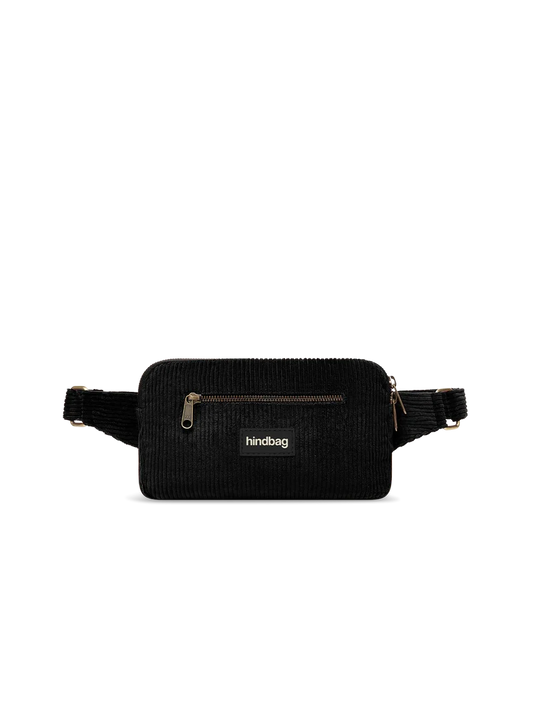 Sac banane Harry - Velours noir