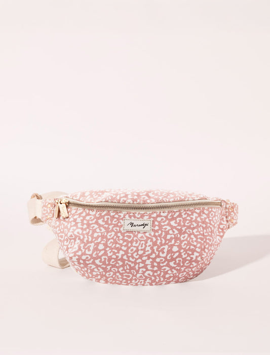 Sac banane Nicole - Léopard pink