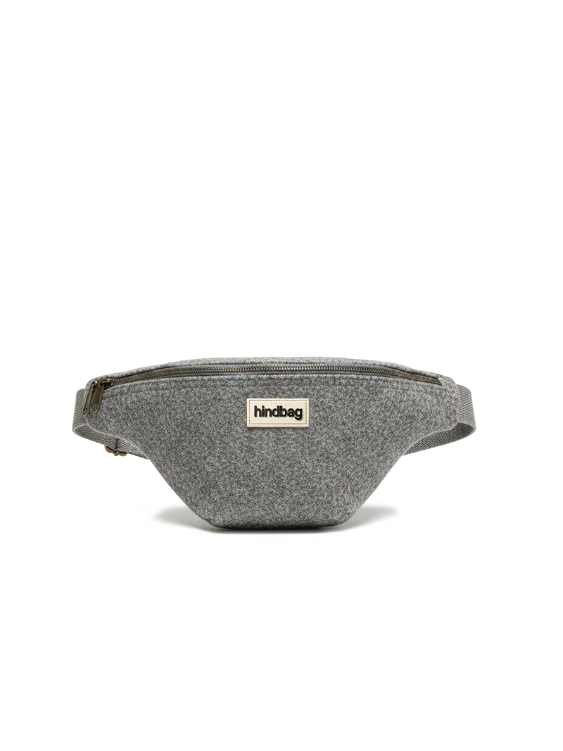 Sac banane Olivia - Effet lainé granite
