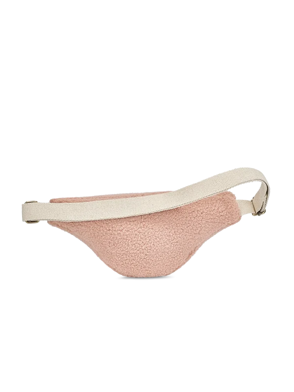 Sac banane Olivia - Teddy rose poudré