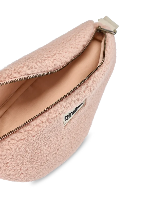 Sac banane Olivia - Teddy rose poudré