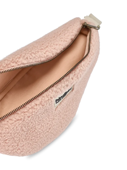 Sac banane Olivia - Teddy rose poudré