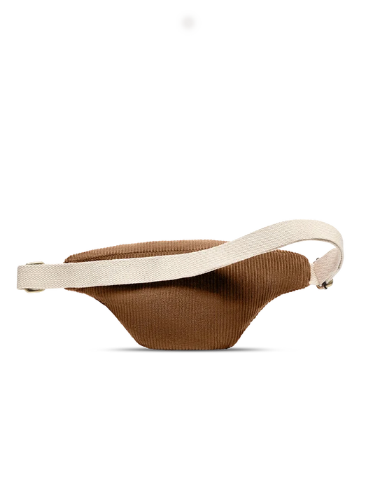Sac banane Olivia - Velours macchiato