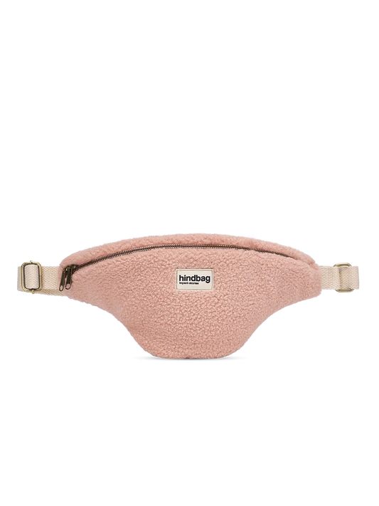 Sac banane Sasha - Teddy rose poudré