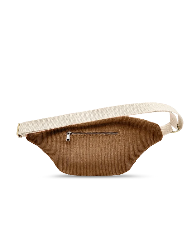 Sac banane XL Sofia - Velours macchiato
