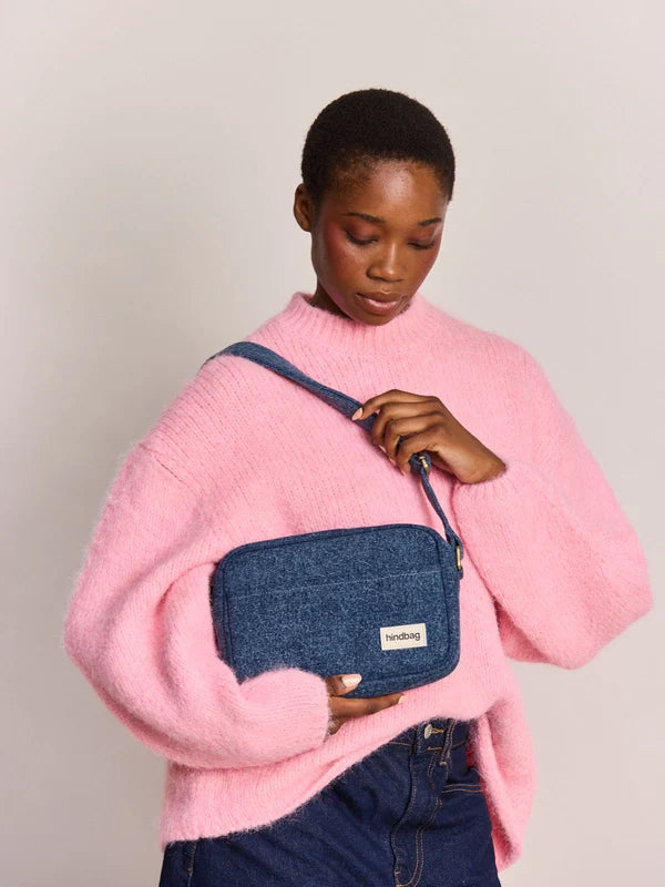 Sac bandoulière Nino - Denim bleu foncé