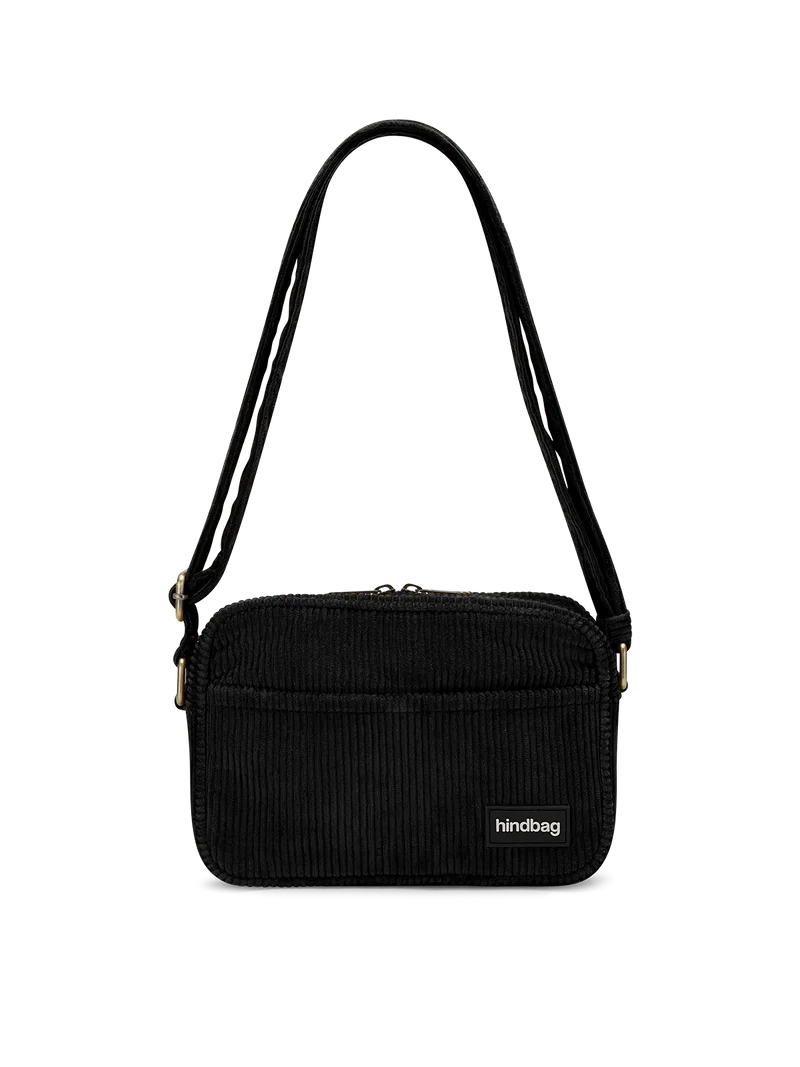 Sac bandoulière Nino - Velours noir