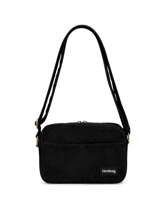 Sac bandoulière Nino - Velours noir