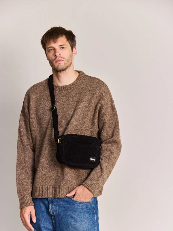 Sac bandoulière Nino - Velours noir