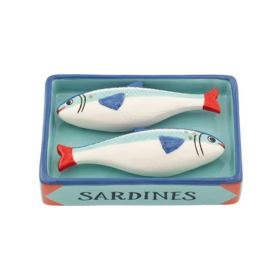 Salière et poivrière Sardines