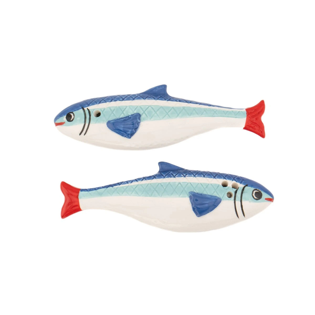 Salière et poivrière Sardines