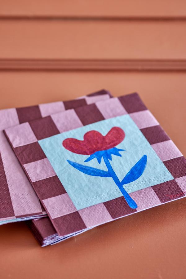 Serviettes en papier Vinia