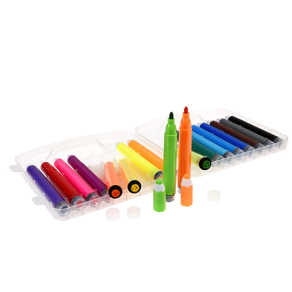 Lot de 18 feutres tampons - Merveilles sauvages