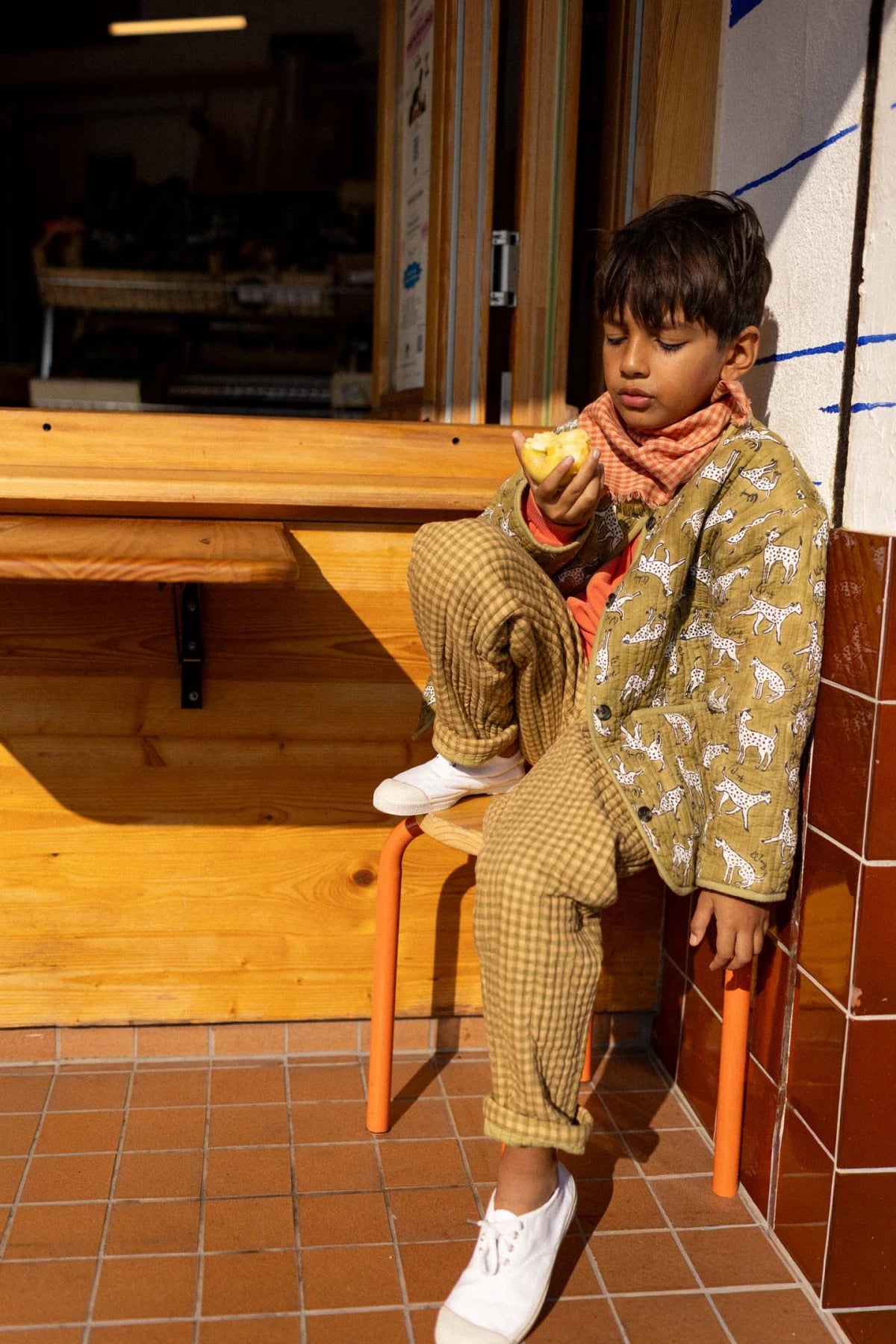 Small foulard Fayara - Checkmate colorado