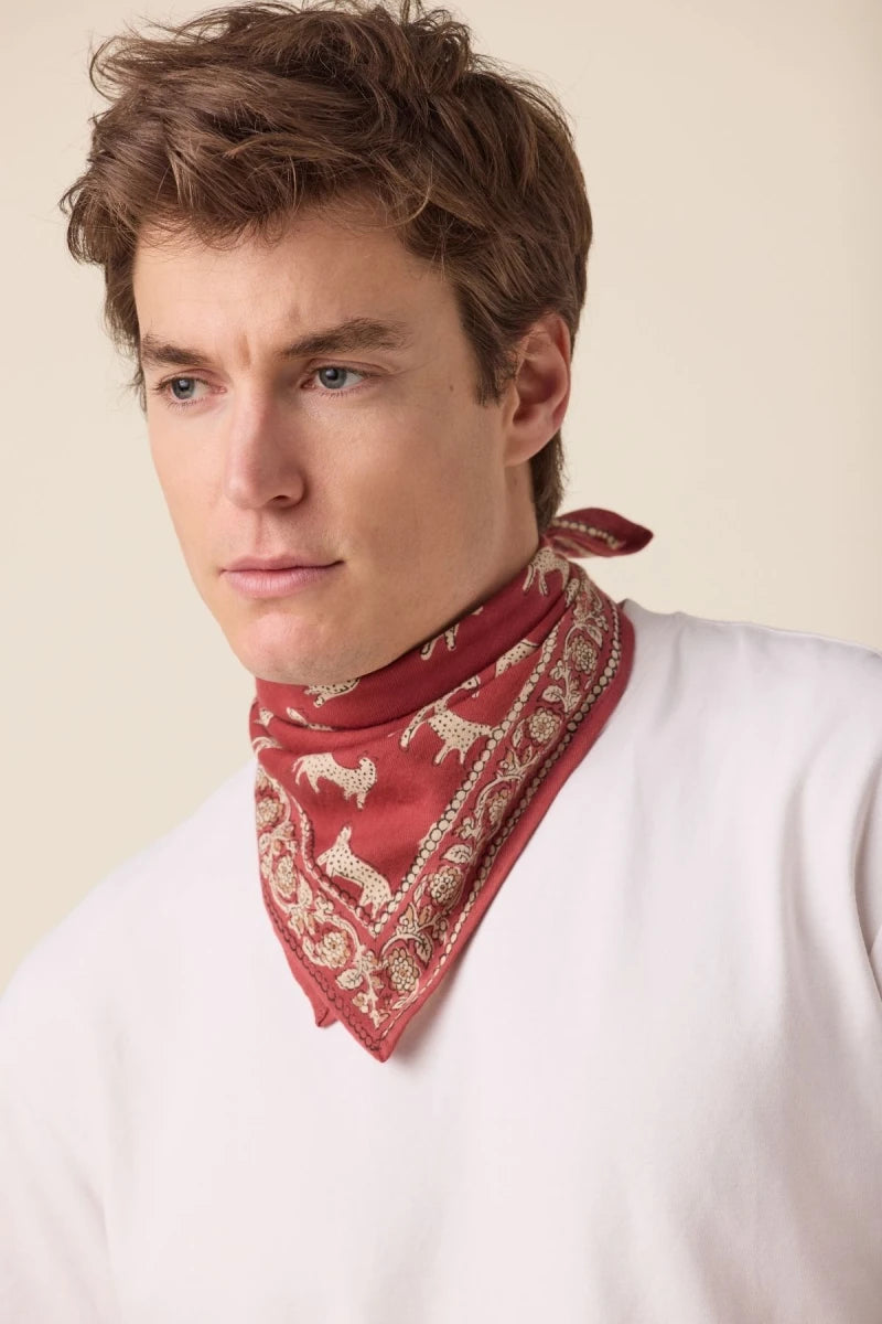 Small foulard Manika - Bengale dahlia