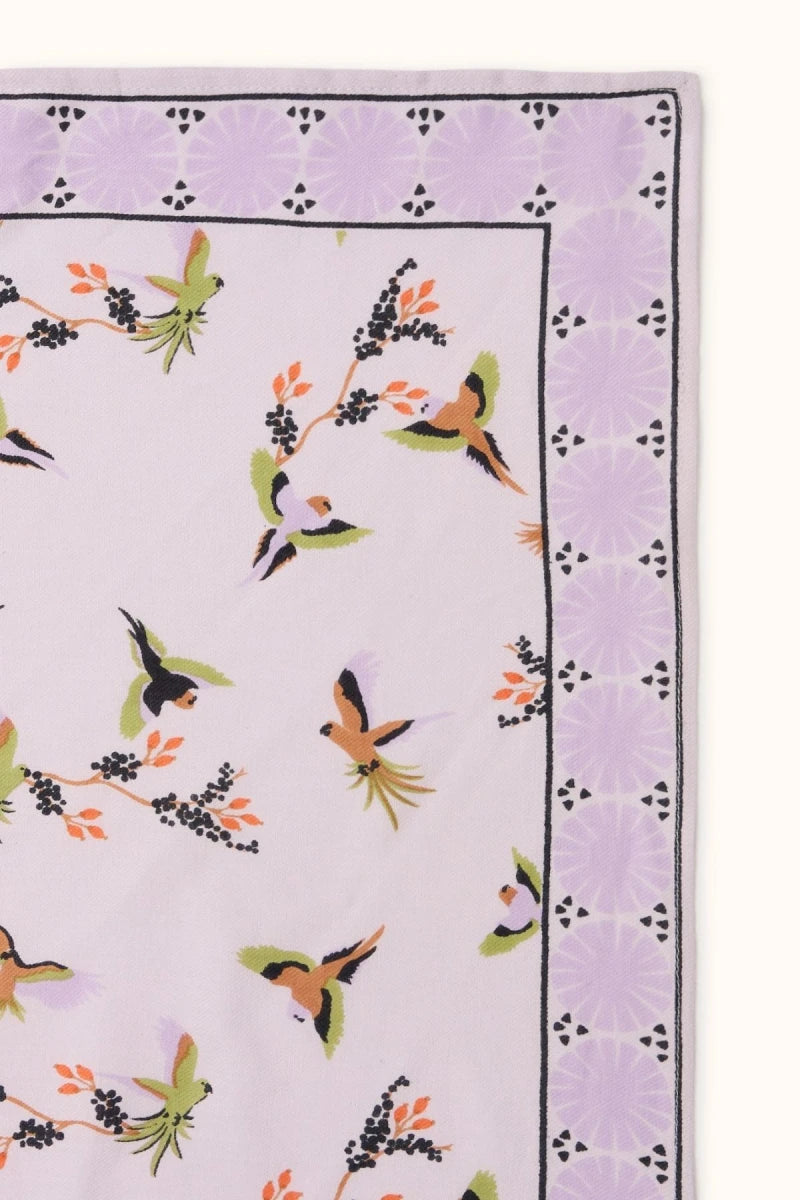 Small foulard Manika - Cerisier lilas