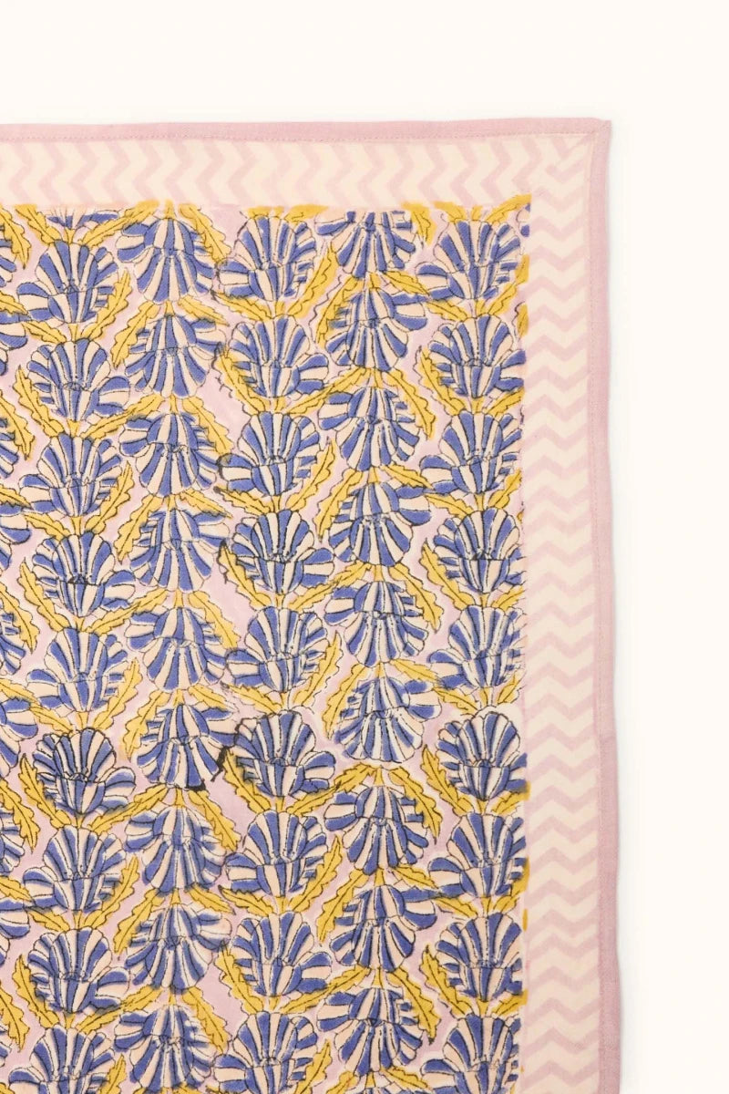 Small foulard Manika - Molly Lilas — Apaches collections , Lyon