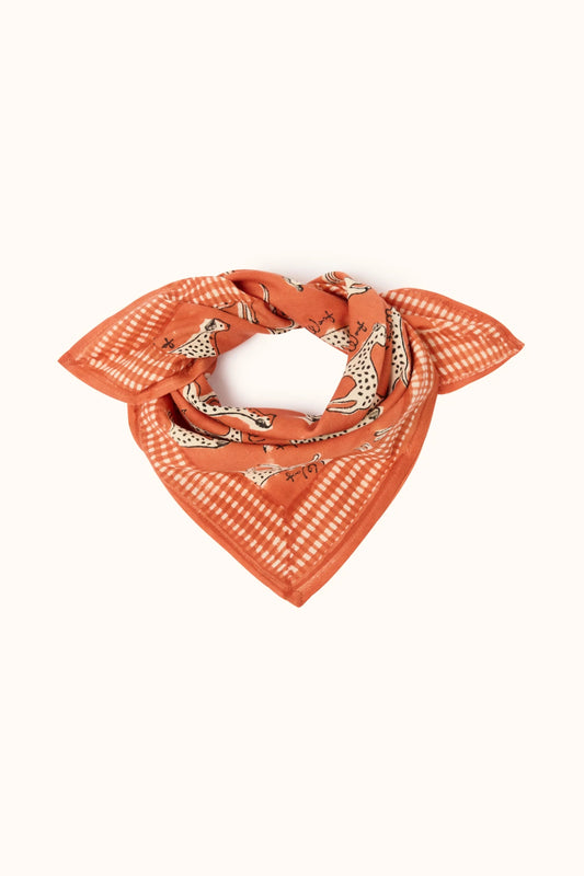 Small foulard Manika - Pongo colorado