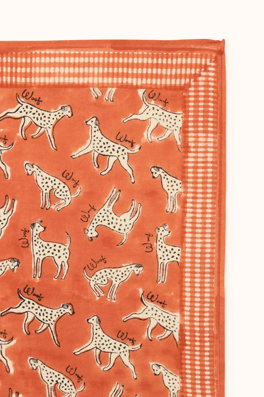 Small foulard Manika - Pongo colorado — Apaches collections , Lyon