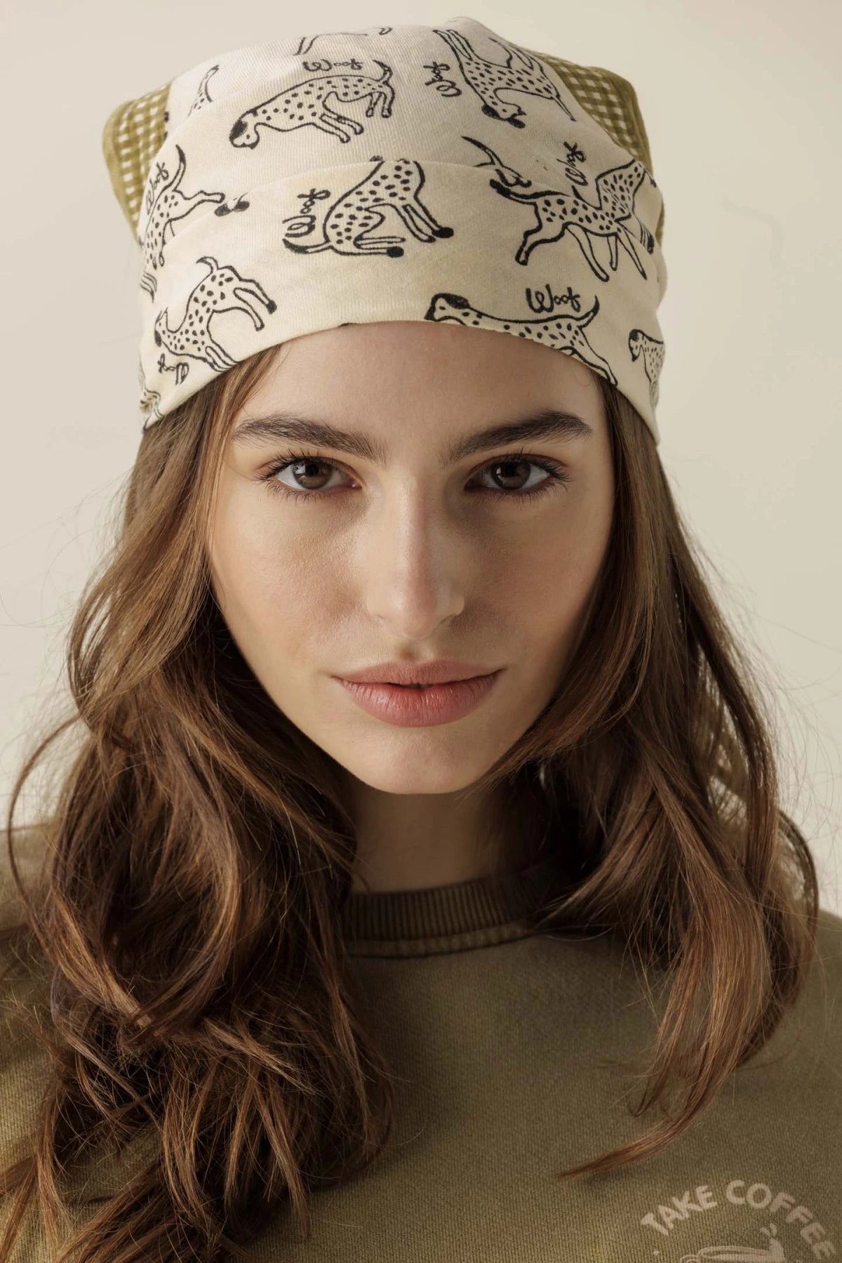 Small foulard Manika - Pongo macadamia