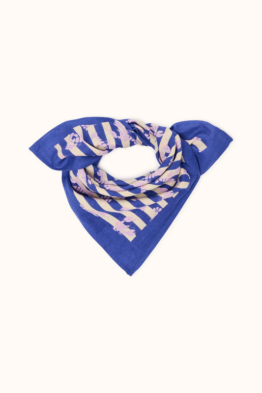 Small foulard Manika - Sebastien mauve