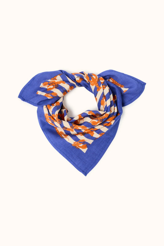 Small foulard Manika - Sebastien orange
