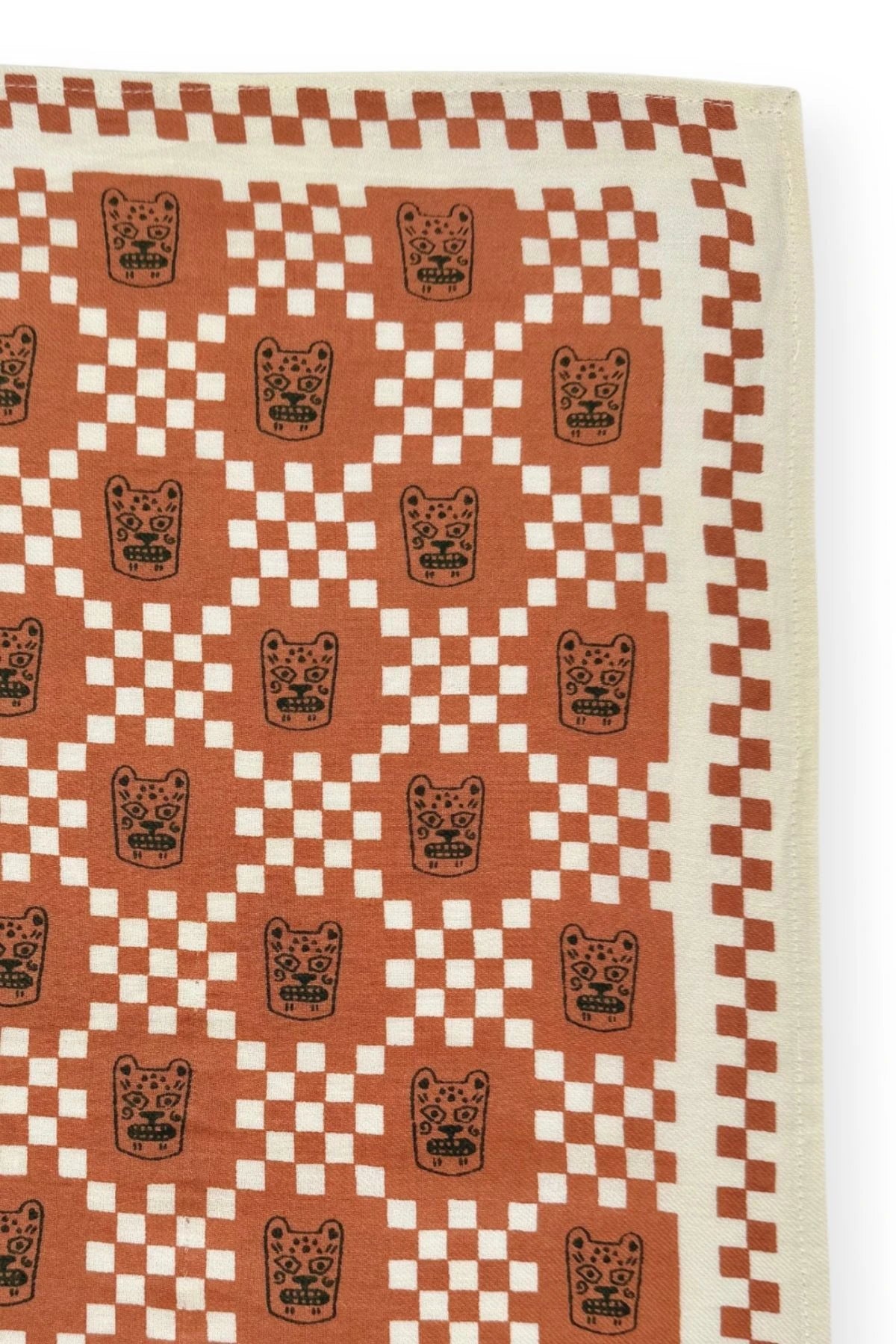 Small foulard Manika - Tigro rust