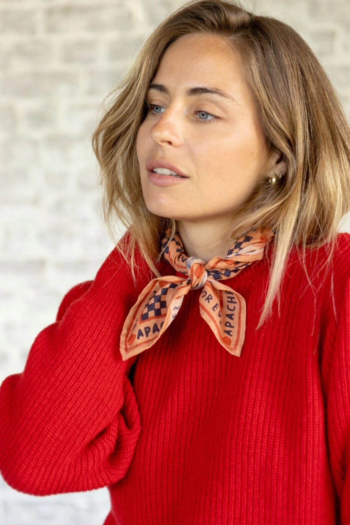 Small foulard Manika - Amor rust