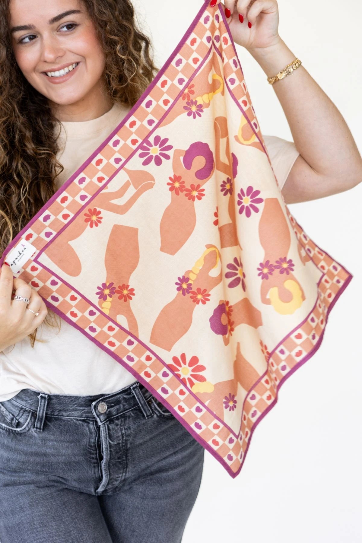 Small foulard Manika - Booby