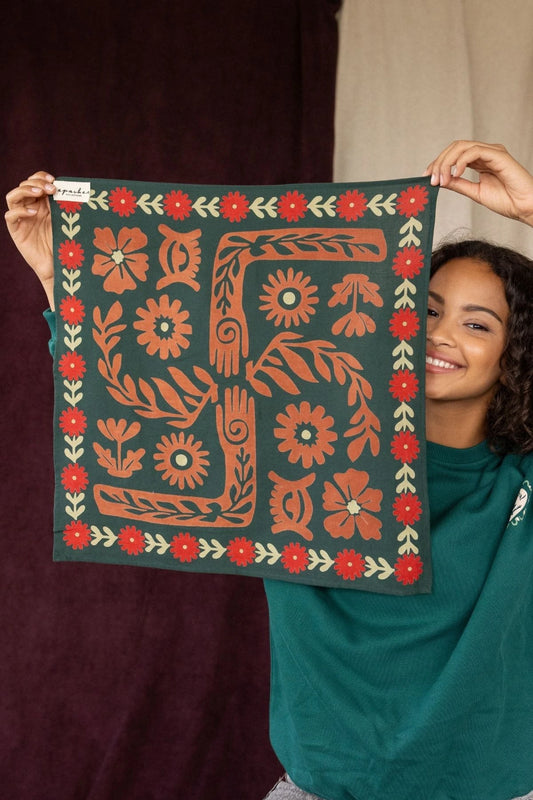 Small foulard Manika - Rita forest