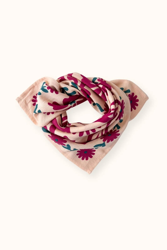Small foulard Manika Rita - Macadamia