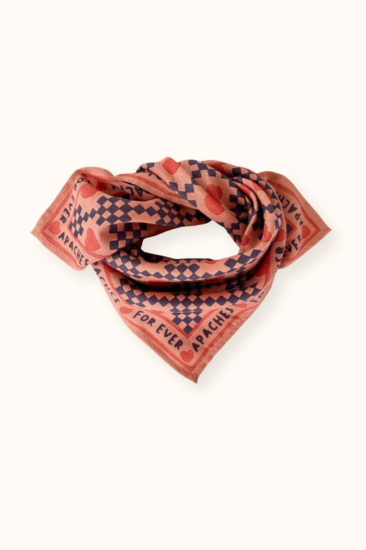 Small foulard Manika - Amor rust