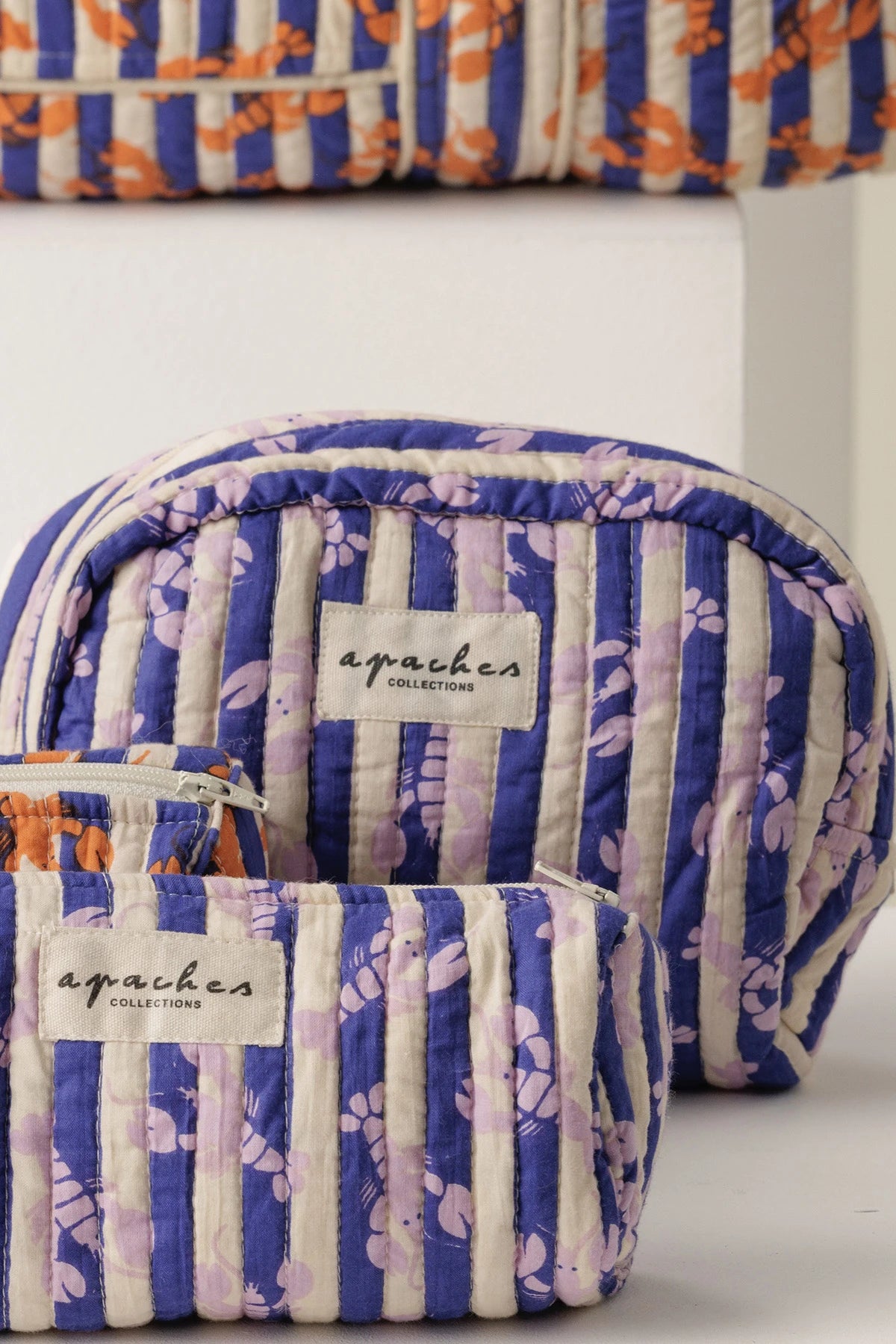 Petite trousse Gaya - Sebastien mauve
