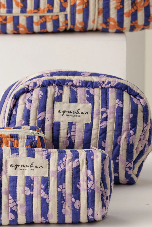 Petite trousse Gaya - Sebastien mauve