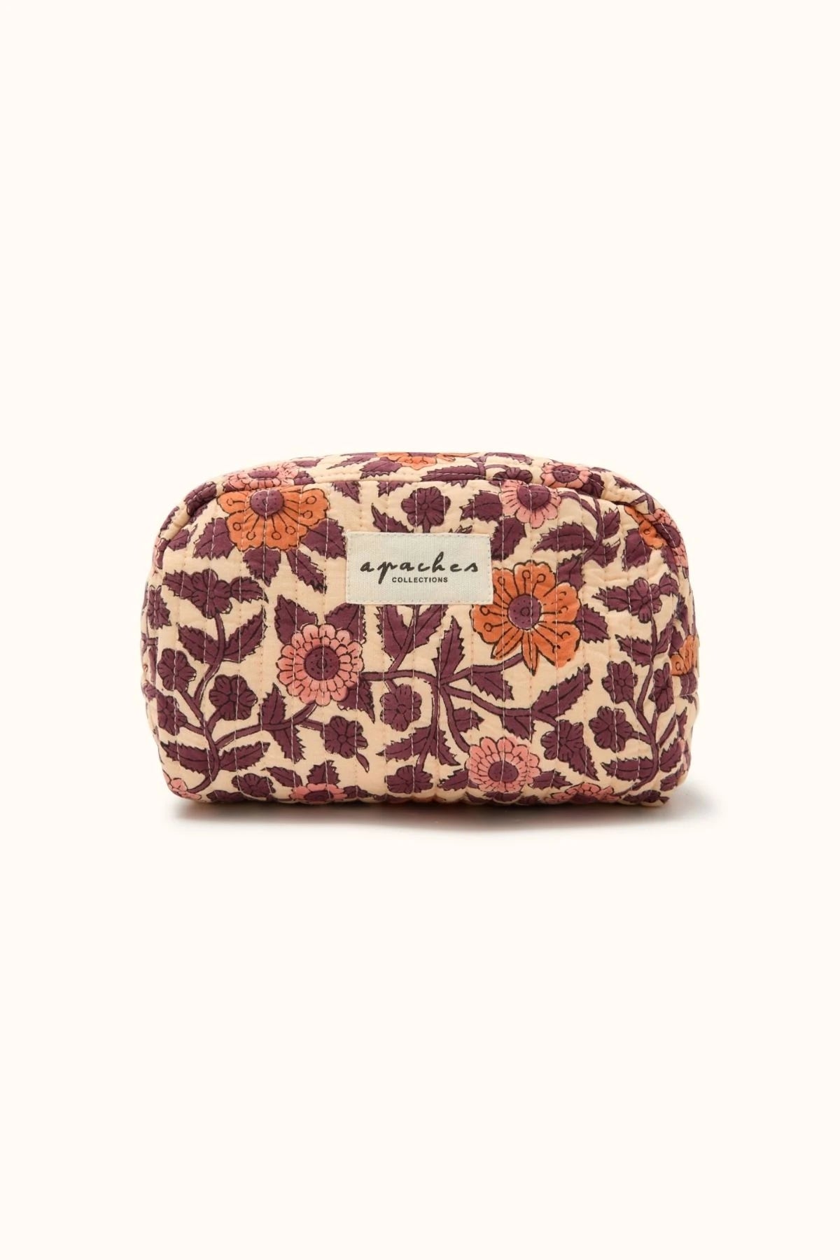Petite trousse Gaya - Coeur flamingo