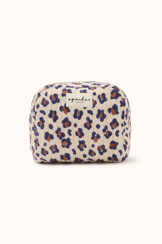 Petite trousse Gaya - Léopard rust