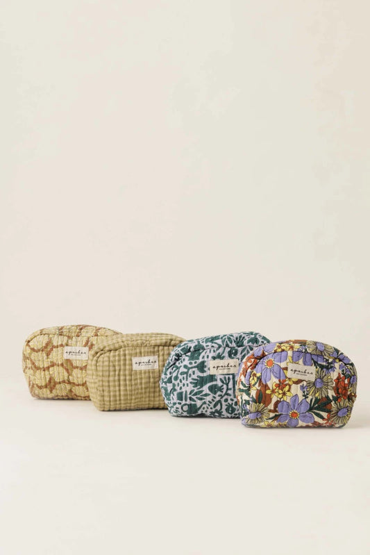 Petite trousse Gaya - Bouquet iris — Apaches collections , Lyon