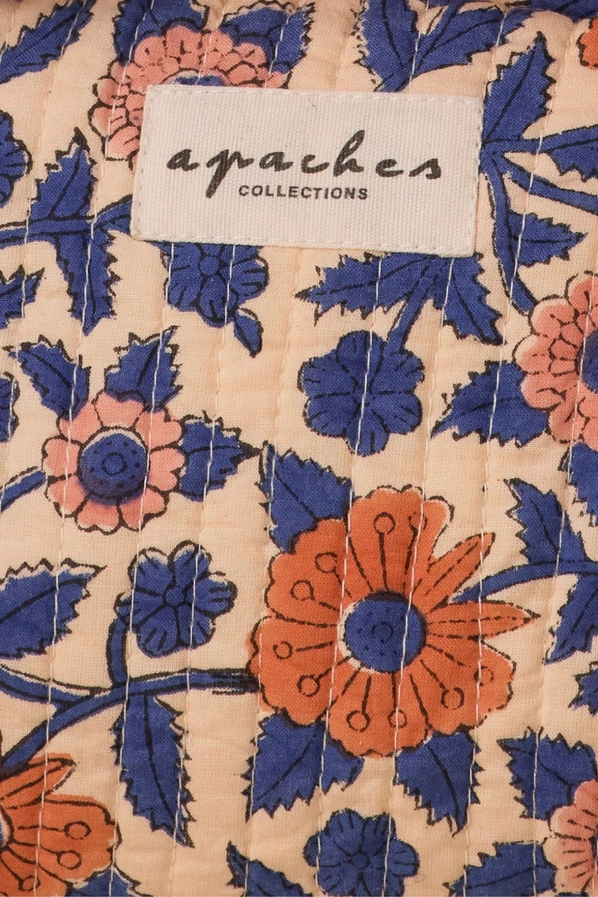 Petite trousse Gaya - Coeur bleu royal