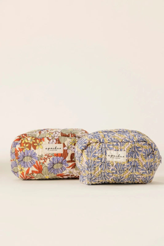 Petite trousse Gaya - Bouquet macadamia — Apaches collections , Lyon