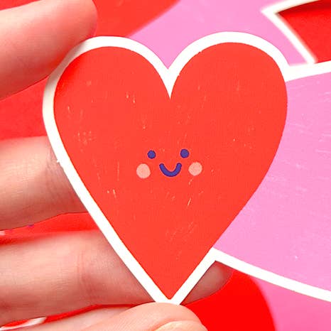 Sticker - Coeur rouge