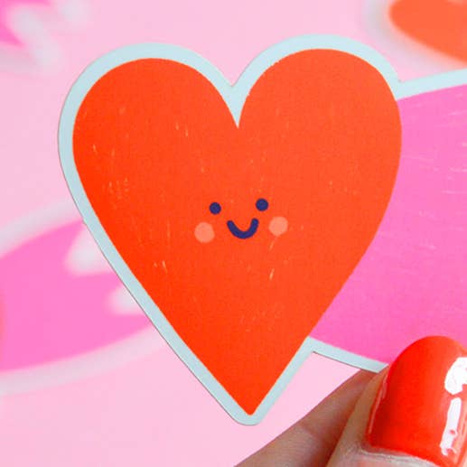 Sticker - Coeur rouge
