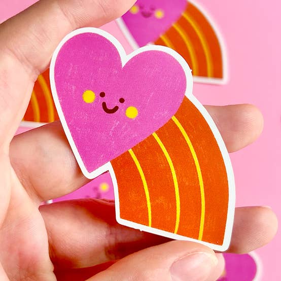 Sticker - Lovely heart