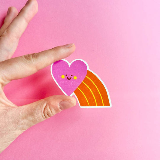 Sticker - Lovely heart
