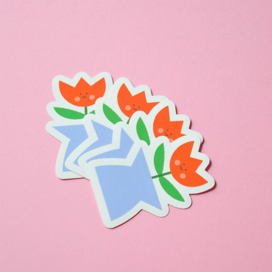 Sticker - Tulipe