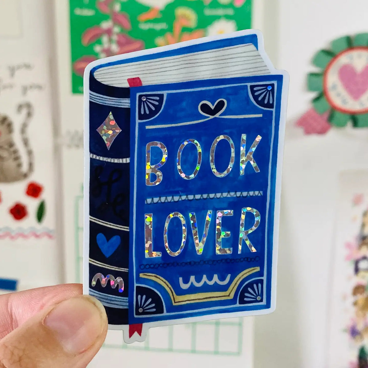 Sticker Book lover
