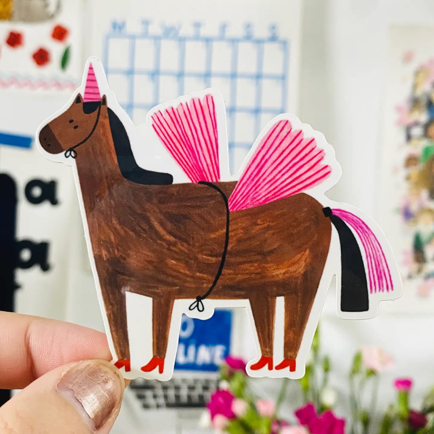 Sticker Licorne