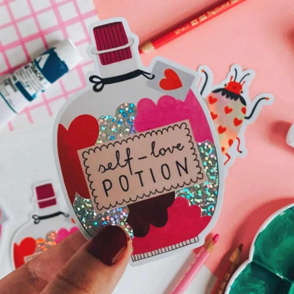 Sticker Self-love potion