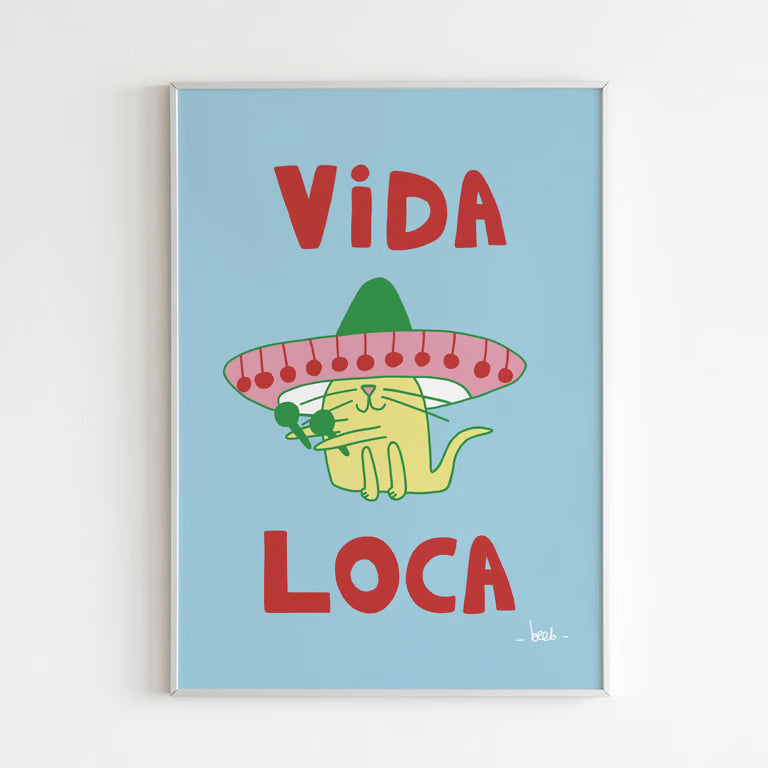 Affiche A5 - Vida loca