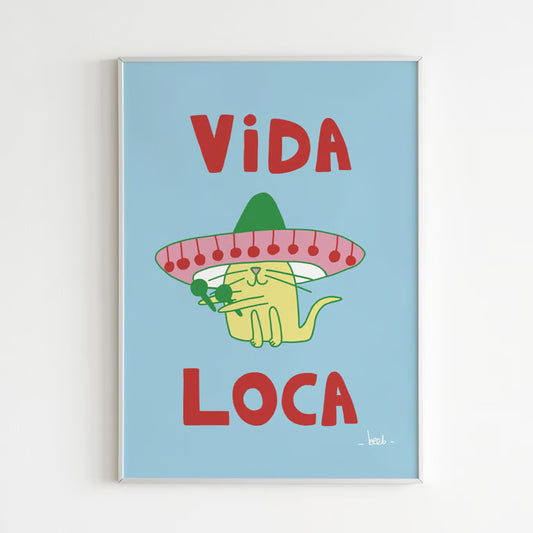 Affiche A5 - Vida loca